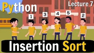 Insertion Sort in Python Class 12 Computer Science