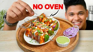 Paneer Tikka without Oven or Tandoor | Paneer Tikka Recipe