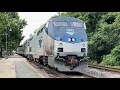 The Morning Amtrak s at Charlottesville