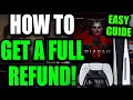 How To Get A Refund From Playstation Store 100 Works On