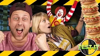 ONE WEEK LONG ONLY MCDONALDS Test-it 2