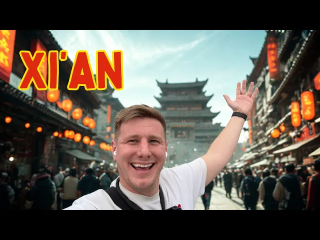 ARRIVING in Xi’an! My First Impressions of Ancient China 🇨🇳