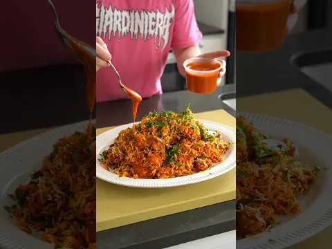 Chicken Biryani… But It's Tandoori