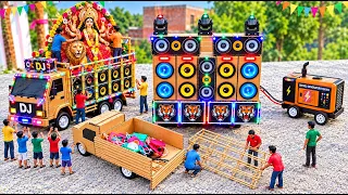 Mini Dj Truck Setup | How To Make Mini Dj Truck Setup By Cardboard Making Mini Dj Truck Light | Dj