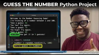 29 Python Project Build a Number Guessing Game Beginner Tutorial