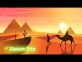 Tutorial easy drawing desert landscape in illustrator