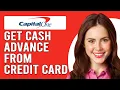 How To Get Cash Advance From Capital One Credit Card How Do I Get Capital One Cash Advance