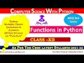Part-1 Python MCQs Functions in Python MCQs with Explanation MCQs With Answer in Python