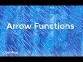 INFO 340 - Arrow Functions