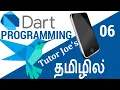 Dart Programming Tutorial in Tamil Part-6 Flutter Basics Mobile Apps