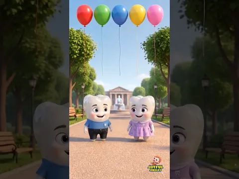 Kids Learn Color Name By Balloon | Nursery Rhymes & Kids Song | Joyful Jingles #shorts #rhymes