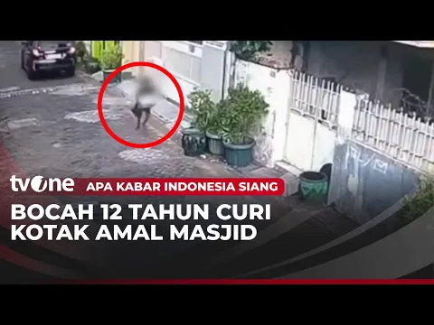 Bocah di Bawah Umur Nekat Bawa Kabur Kotak Amal Masjid