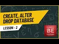 SQL Server Tutorials - CREATE ALTER DROP database in SQL Server