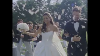 A classic wedding on Super 8 film at The Lehmann Mansion