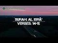 Lagu Surat Al Isra (17: The Night Journey) Ayat: 14-15 | Al-Yadali Al-Shanqiti            سورة الإسراء‎ |