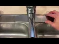 Wobbly faucet fix