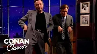 Download Christopher Walken Teaches Conan Dance Moves | Late Night with Conan O’Brien MP3