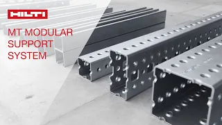 OVERVIEW Of Hilti MT Modular Support System Technical Features 