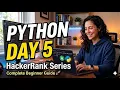 Day 5 HackerRank python series Runner-Up Score Explained Python Interview Question