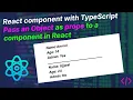 React JS Tutorial - Basic to Advance Pass an Object as props to a component in React