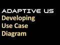 Developing Use diagrams using StarUML - Adaptive US
