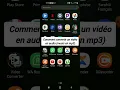 Download Lagu 💥Fait ça pour convertir un vidéo en audio seulement(musique de mp4 vers mp3) 👆👆#video #viral #shorts