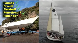 We bought a derelict boat and sailed 1000 miles : Timelapse