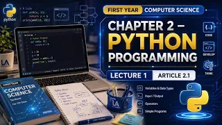 Introduction to python Chp 2 1st year Computer science lec 1 LA