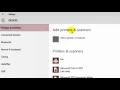 How to add scanner in Windows 10