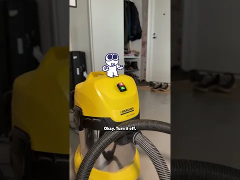 Nestor gets vacuumed