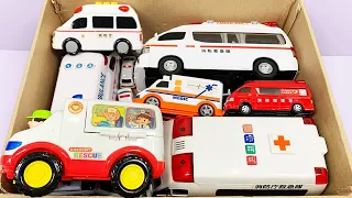走る走るいっぱい走る、救急車ミニカー坂道走る。走行テスト！Running, running, ambulance miniature car hill running. driving test!