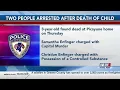 Two arrested after death of Picayune child 3 ruled as homicide police say