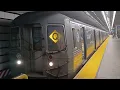 IND 2 Av Line Coney Island bound R68A Q train via Brighton departs 96th St-2nd Av