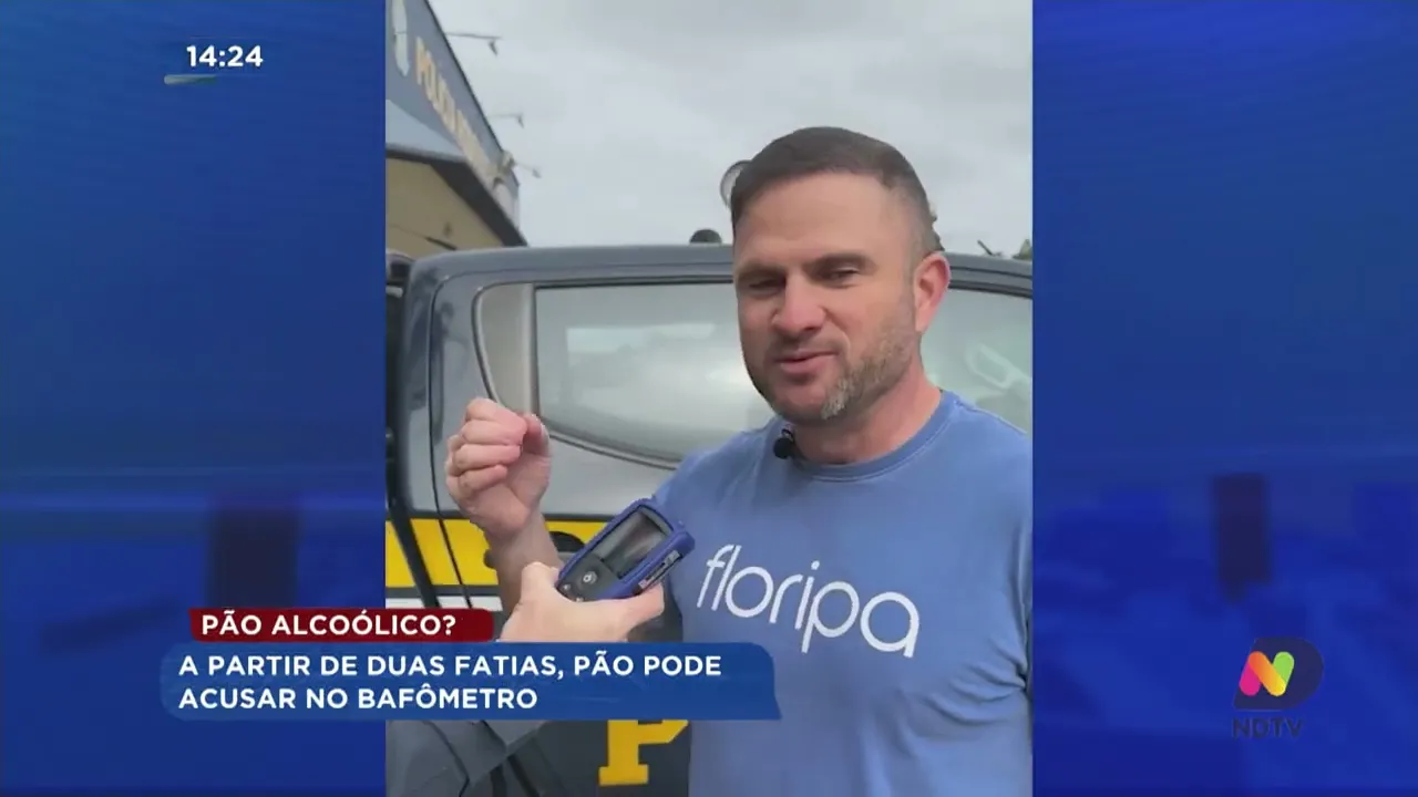 Pão Alcoólico: a partir de duas fatias, pão pode acusar no bafômetro