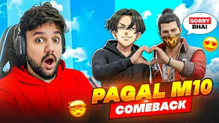 Pagal M10 Said *SORRY* To Mikey 69 On Live !!😱 CONTROVERY THE END 🥺❤️