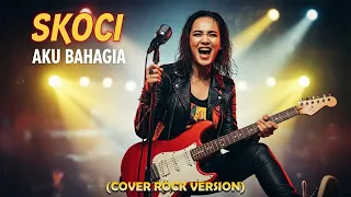 skoci aku bahagia rock version ai cover by harum cover