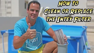 Intex Filter Pump Cartridge Cleaning and Replacement