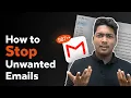 Lagu Hoe u ongewenste e-mails kunt stoppen | E-mails afmelden in Gmail