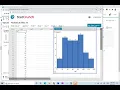 Create Histogram in StatCrunch