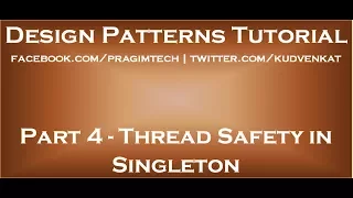Thread Safety in Singleton