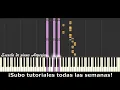 Amar Azul - Yo me enamoré 🎹 PIANO TUTORIAL FÁCIL | PARTITURA
