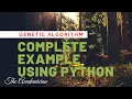 GA 6 Python implementation of Genetic algorithm complete example knapsack problem using GA
