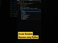 hot create rainbow benzene using python