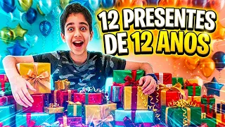 CAÇA AOS 12 PRESENTE DE Aniversário 12 ANOS DO TOQUINHO EM Família! 🎁