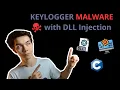 Dll Injection attack with Keylogger Malware Development