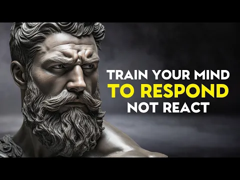 Download MP3 Train Your Mind to RESPOND, Not REACT | Stoic Philosophy