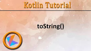 Kotlin Tutorial String buffer toString