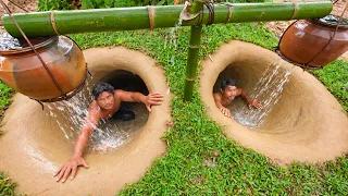 Hidden Beneath the Jungle: Underground Houses I Built with Private Pools
