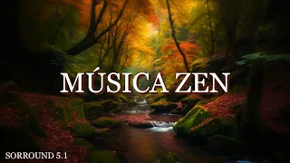 Calmaria Profunda com Som Zen - Renove as Energias com Flauta Nativa Americana, Som Surround 5.1