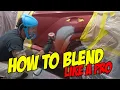How to Blend Car Paint Like a Pro